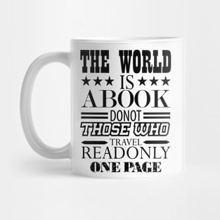 The world is a book Mug